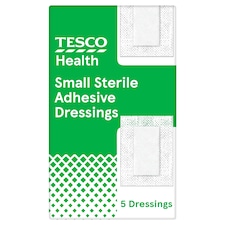 Tesco Health Sterile Adhesive Dressing Small 5 Pack