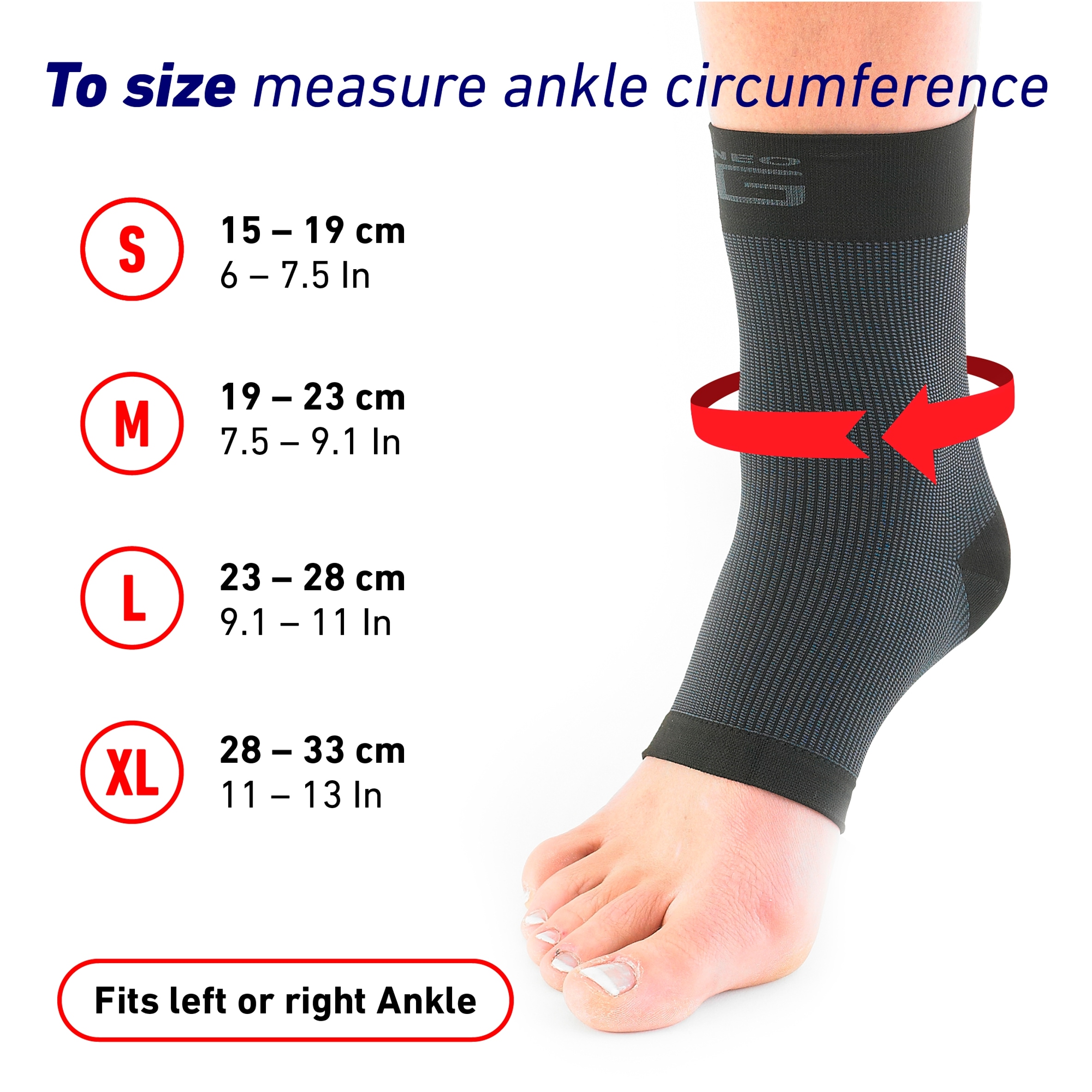 Neo G Airflow Ankle Support Medium Size thumbnail 5