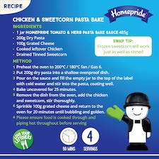 Homepride Creamy Tomato & Herb Pasta Bake Sauce 485g thumbnail 3