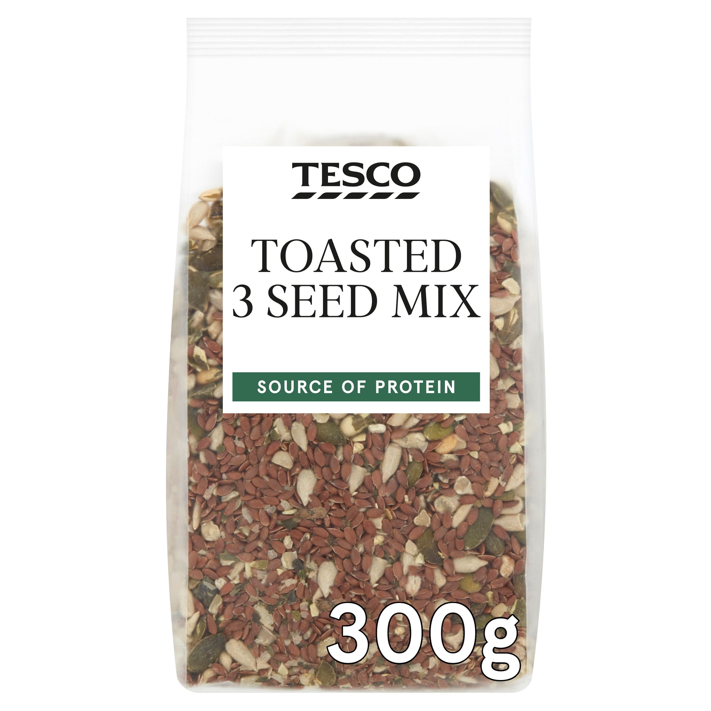 Tesco Toasted 3 Seed Mix 300G