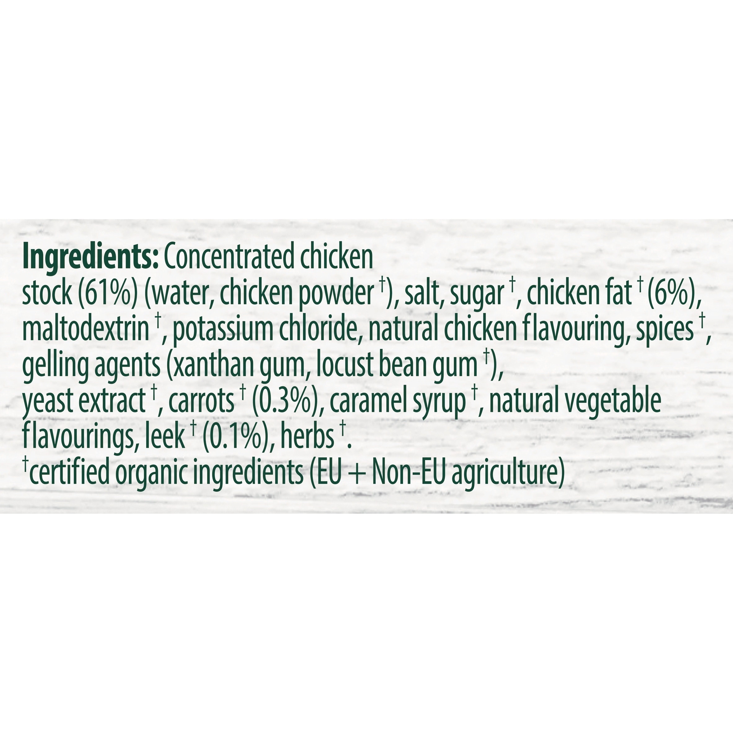 Knorr Organic Chicken Stock Pot 4x26g thumbnail 2