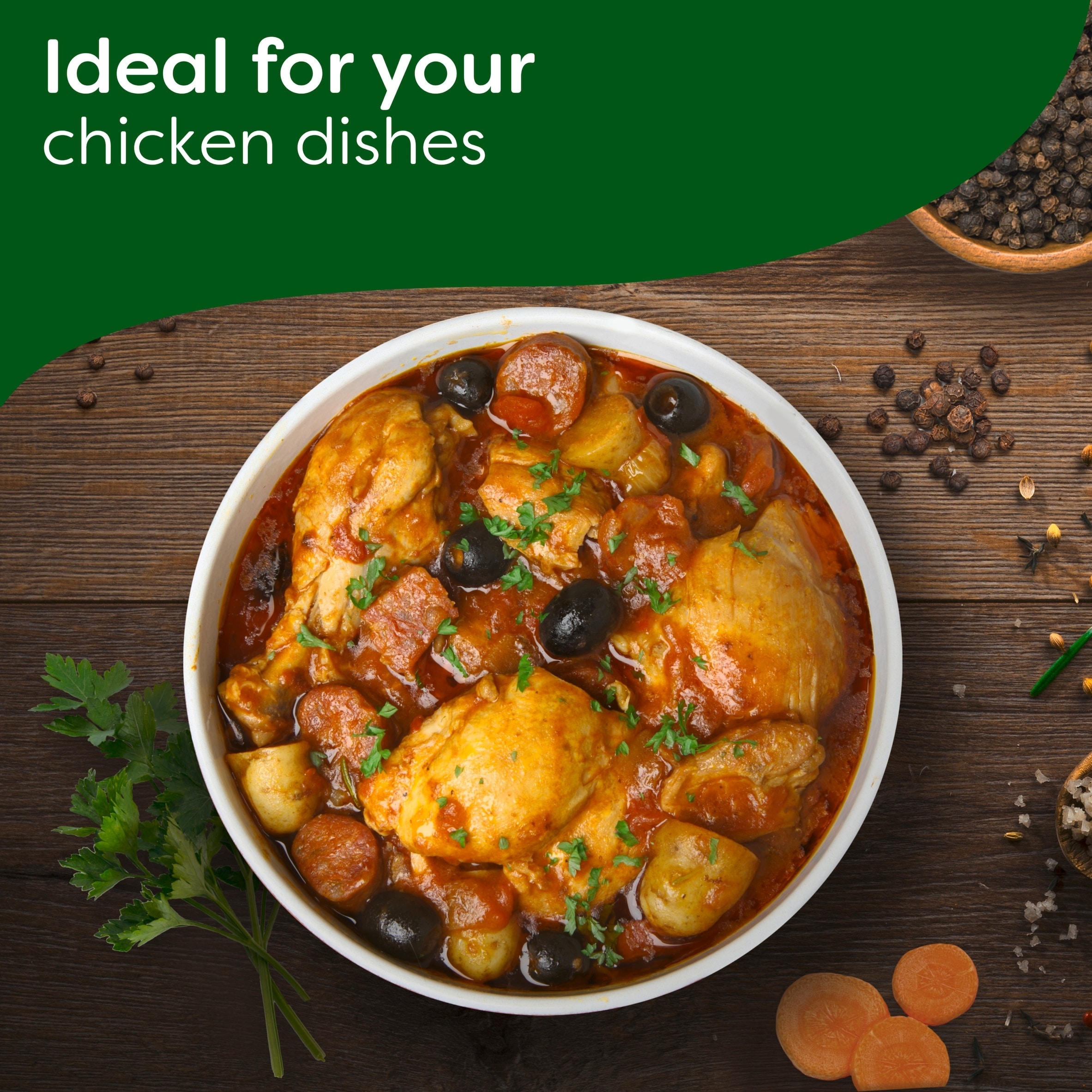 Knorr Organic Chicken Stock Pot 4x26g thumbnail 4