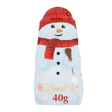 Lindt Milk Chocolate Snowman 40G thumbnail 2