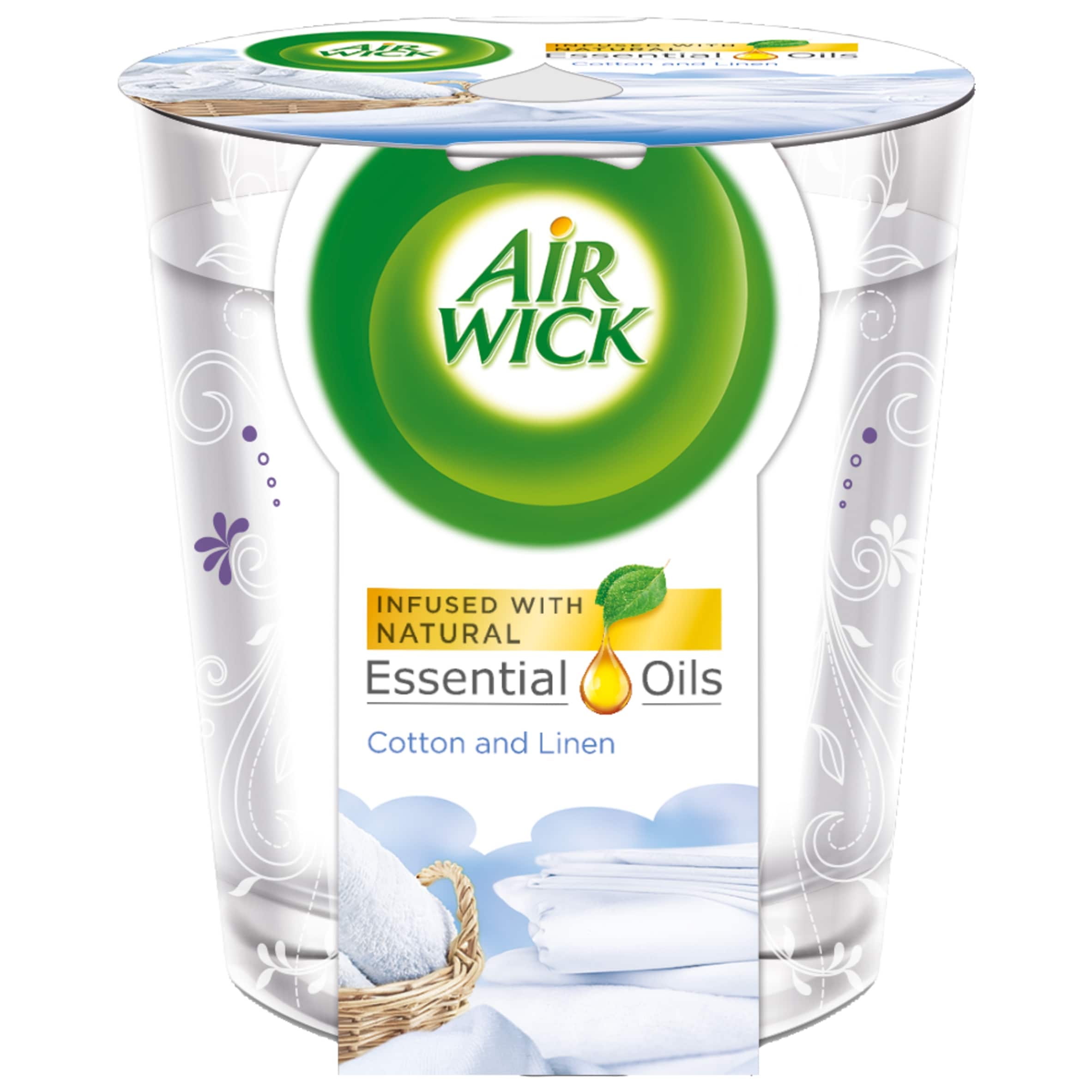 Air Wick Candle Cotton & Linen thumbnail 3