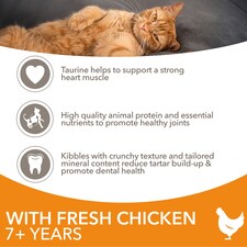 Iams Senior Cat Food with Fresh Chicken 2kg thumbnail 3