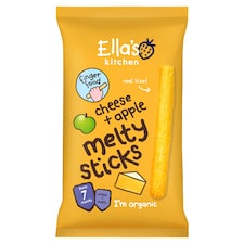 Ella's Kitchen Cheese Plus Apple Melty Sticks 16G