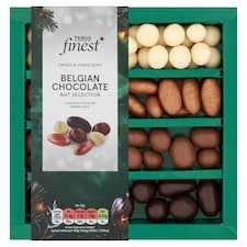 Tesco Finest Belgian Chocolate Nut Tray 285G