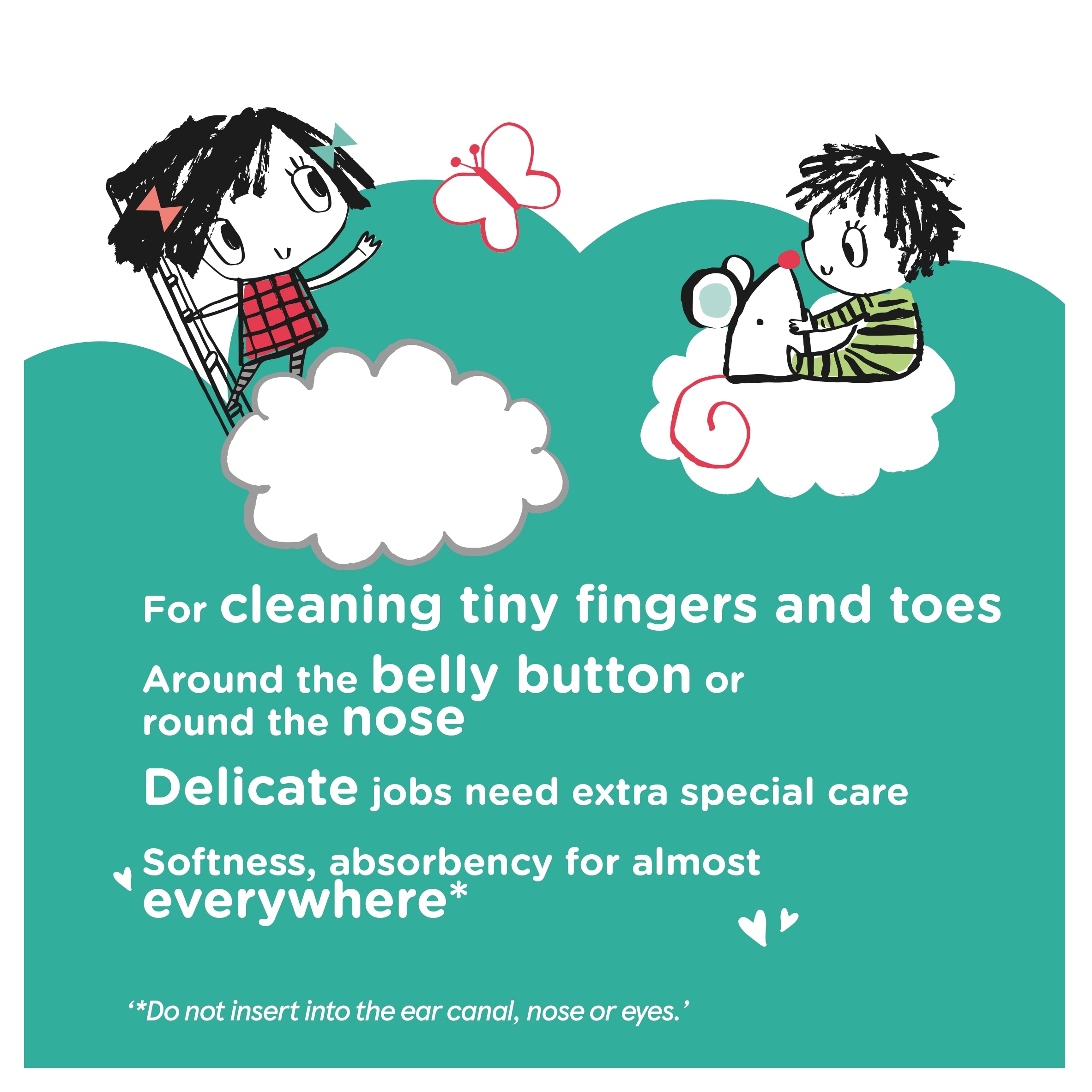 Fred & Flo Cotton Buds 300 Pack thumbnail 3