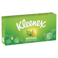 Kleenex Balsam Tissues Single Box 64 Pack thumbnail 2