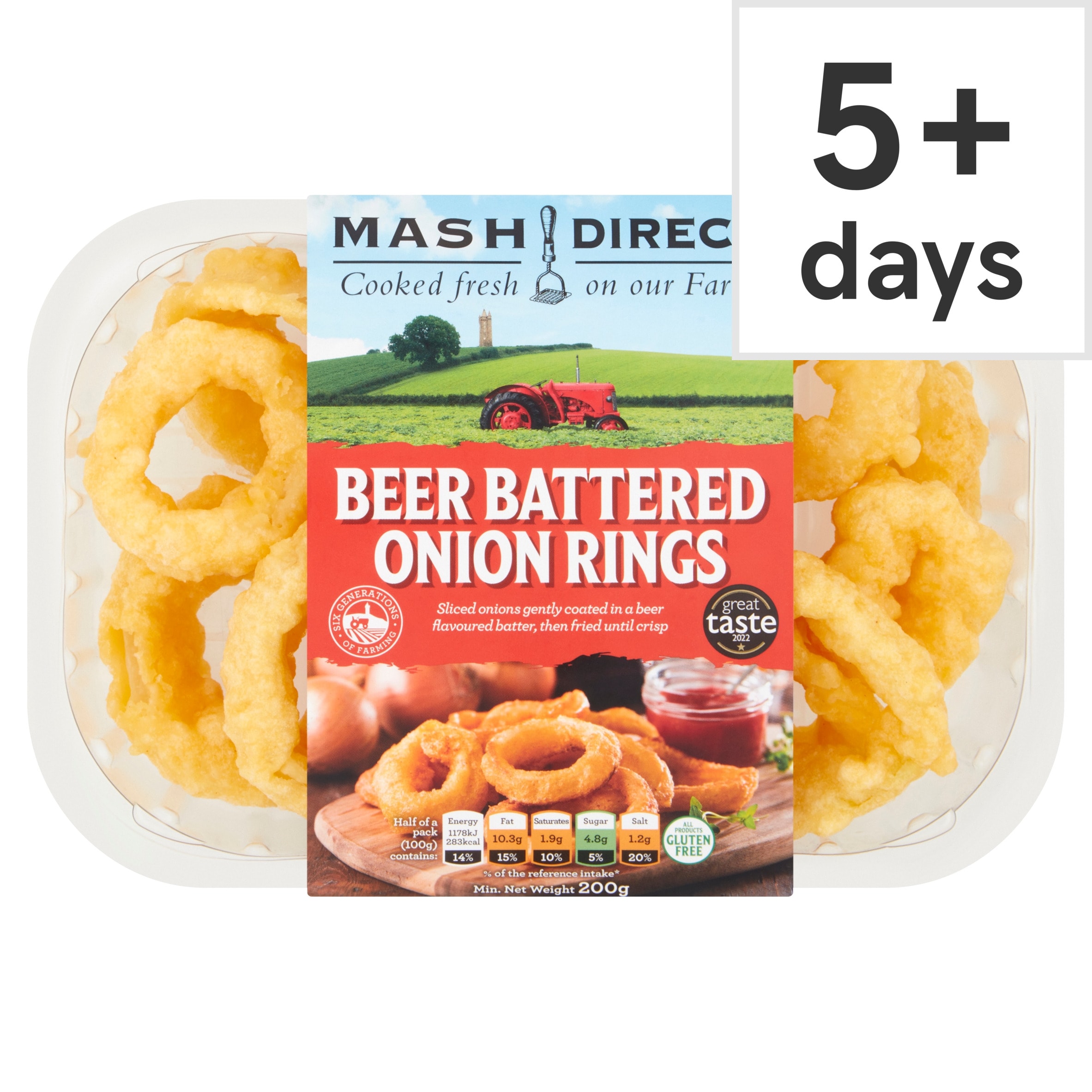 Mash Direct Beer Battered Onion Rings