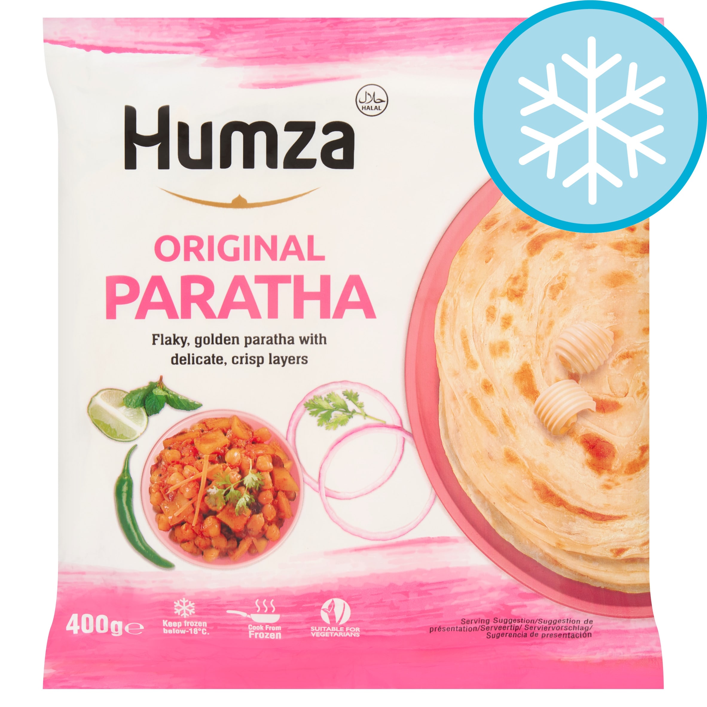Humza Original Paratha 400g