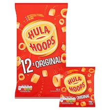Hula Hoops Original Multipack Crisps 12x24g thumbnail 2