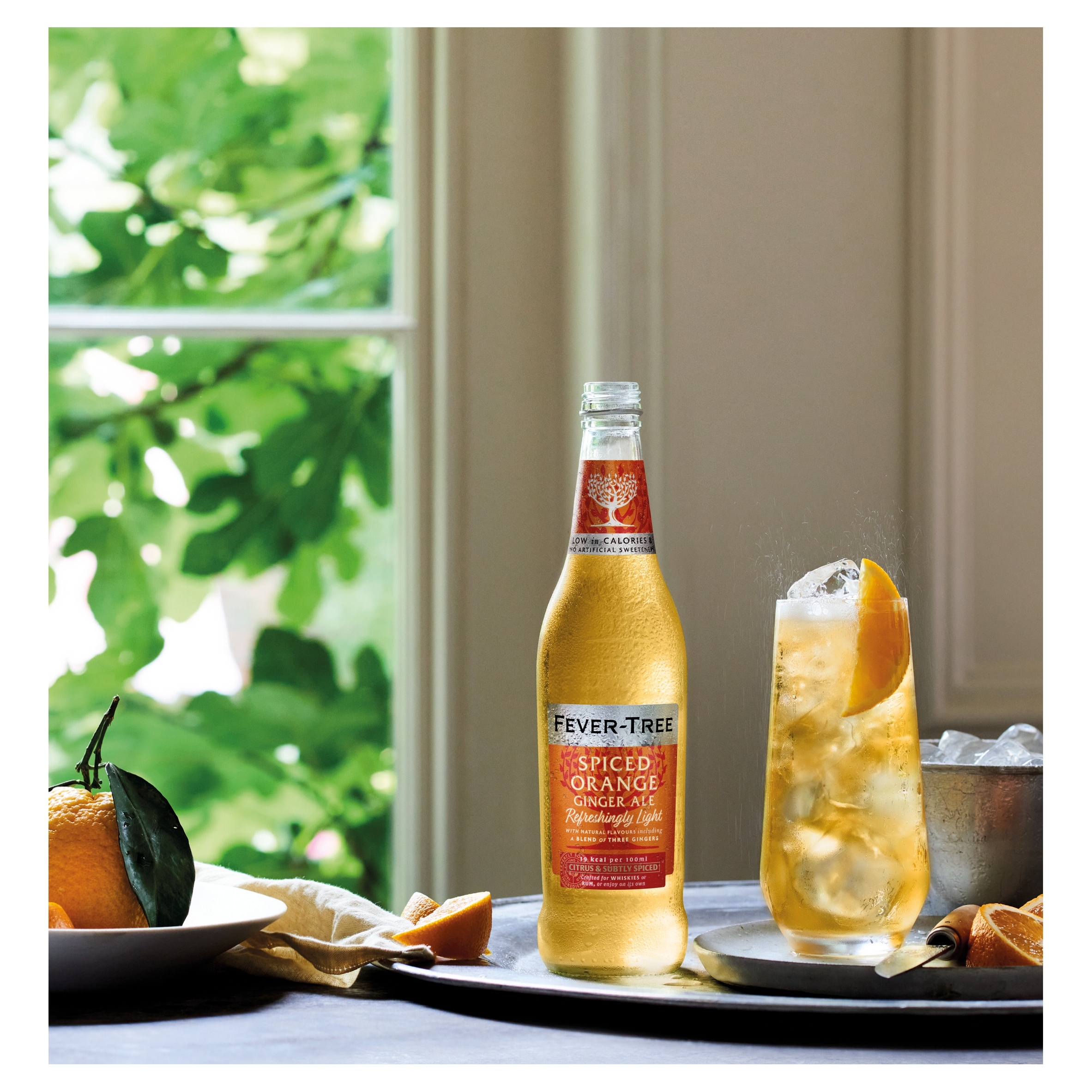 Fever-Tree Light Spiced Orange Ginger Ale 500Ml thumbnail 2