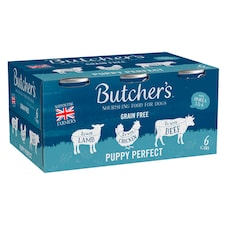 Butcher's Puppy Perfect Puppy Food Tins 6X400g