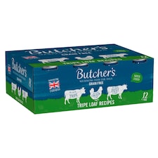 Butcher's Tripe Loaf Dog Food Tins 12X400g