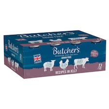 Butcher's Recipe In Jelly Dog Food Tin 12X400g