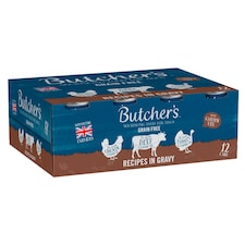 Butcher's Recipe In Gravy Dog Food Tin 12X400g