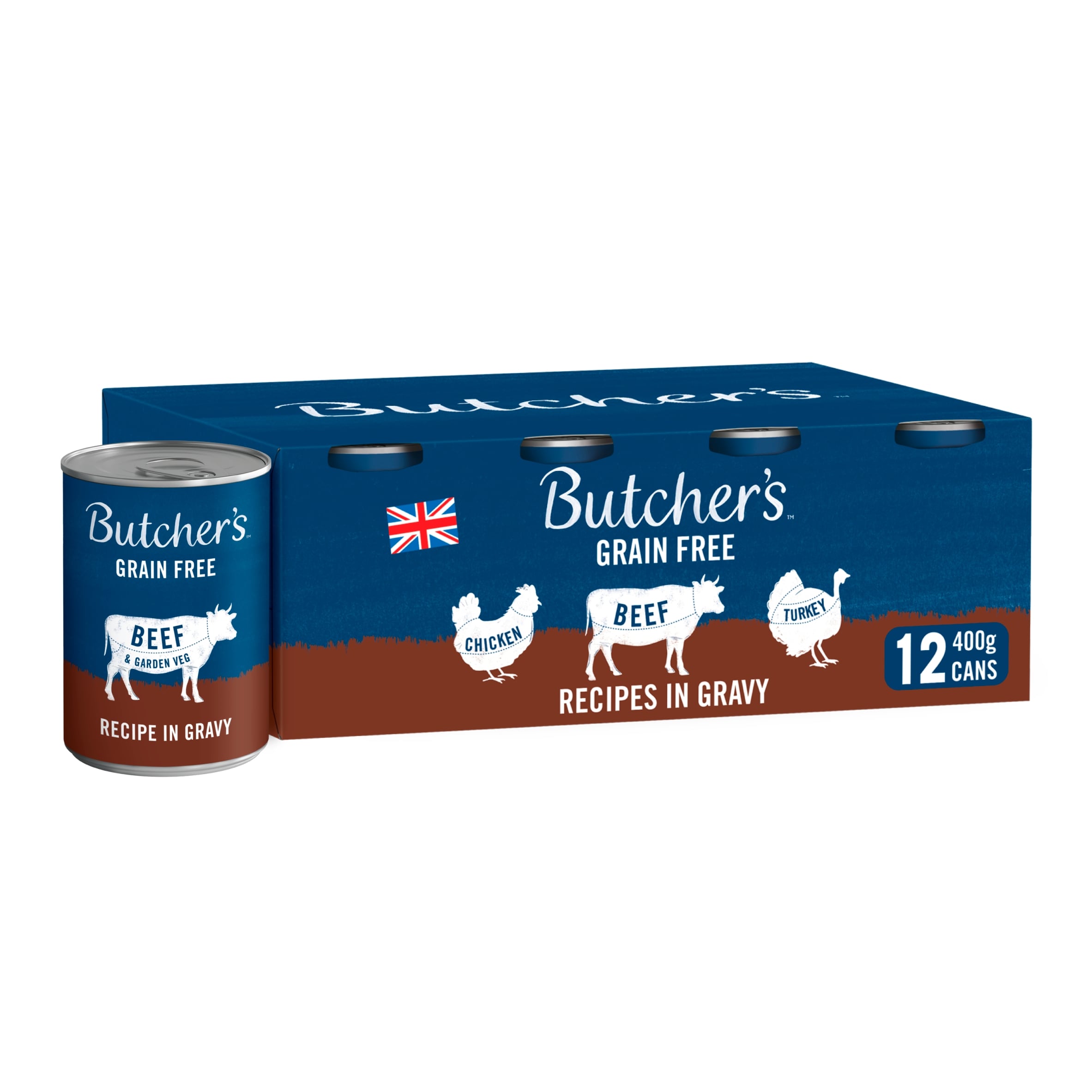 Butcher's Recipe In Gravy Dog Food Tin 12X400g thumbnail 4