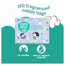 Fred & Flo 150 Nappy Bags thumbnail 2