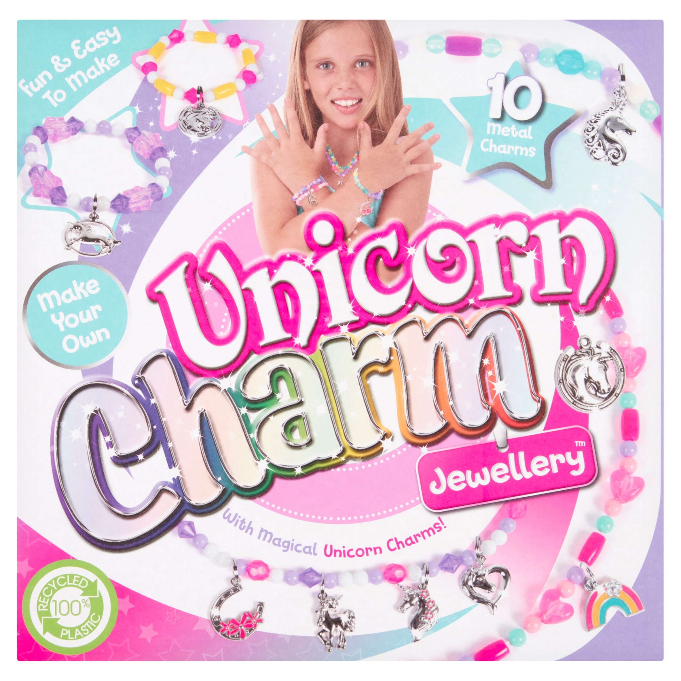 Unicorn / Bff Charm Set