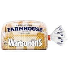 Warburtons White Farmhouse Bread 400G thumbnail 2