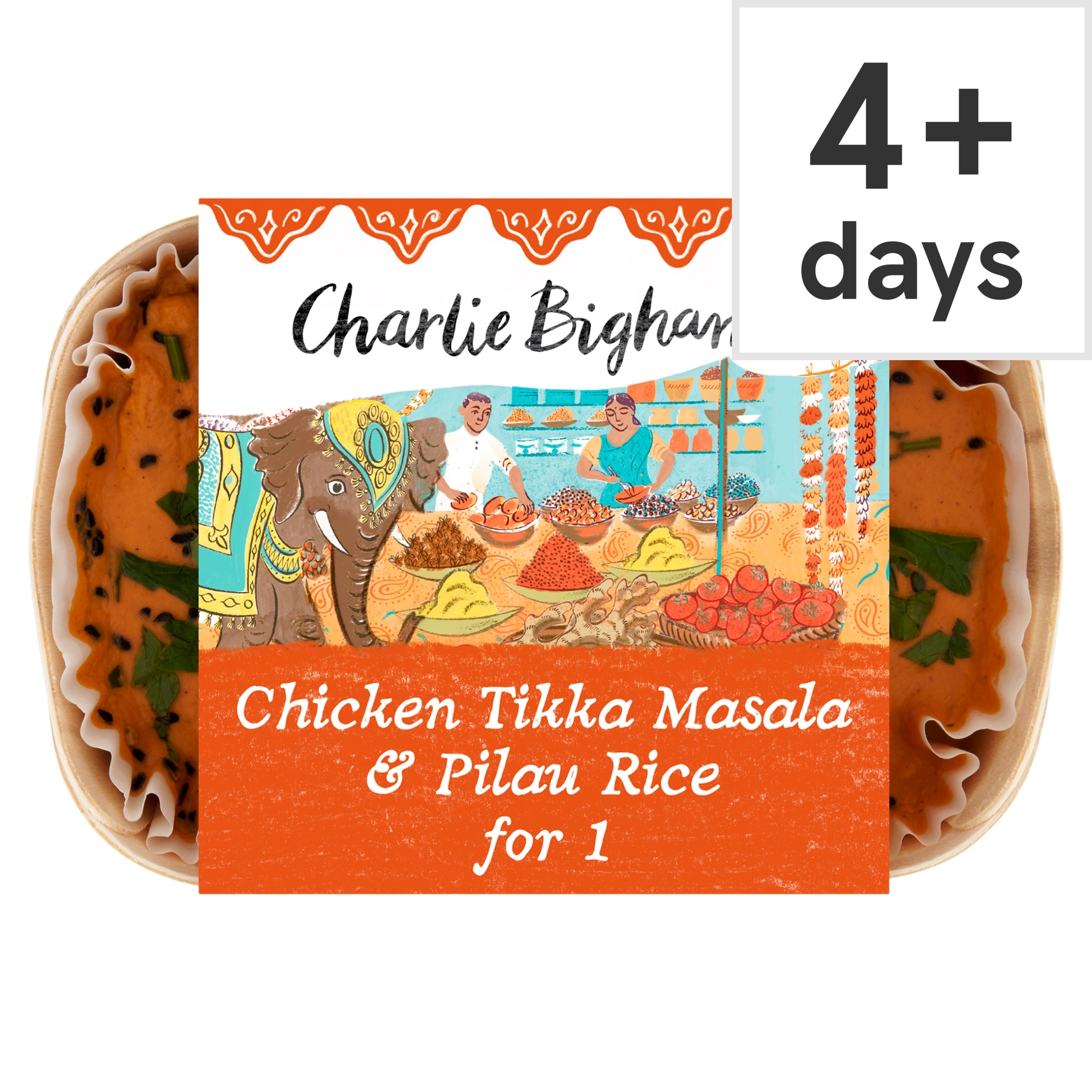 Charlie Bigham's Chicken Tikka Masala & Pilau Rice for 1