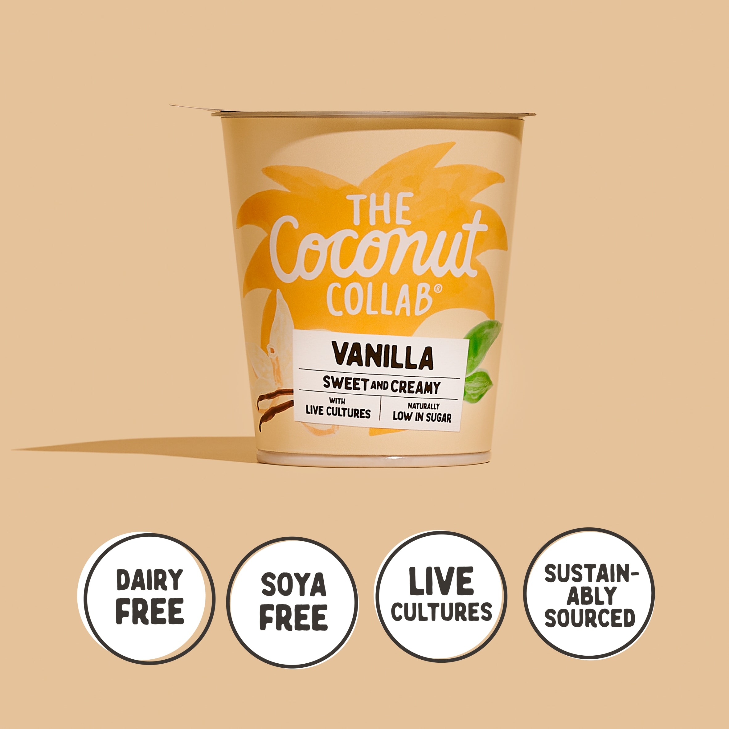 The Coconut Collaborative Vanilla Yogurt 350G thumbnail 4