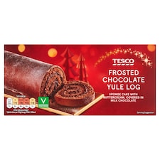 Tesco Chocolate Yule Log 260G