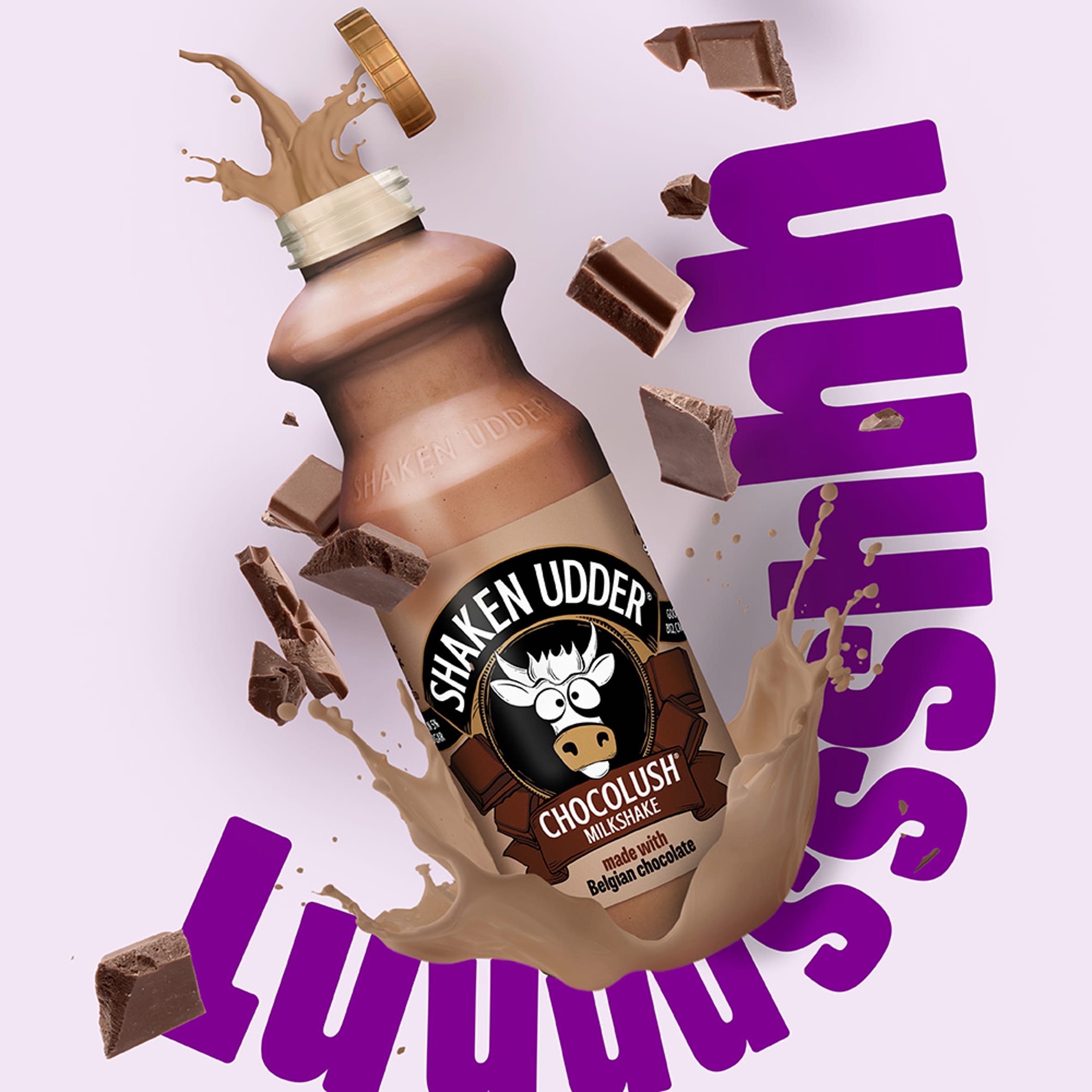 Shaken Udder Chocolush Milkshake 750ml thumbnail 4