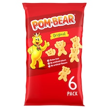 Pom-Bear Original Multipack Crisps 6x13g