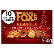 Fox's Classic Biscuit Selection 550G