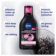 NIVEA Micellar Water Waterproof Make-Up Remover 400ml thumbnail 2
