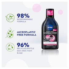 NIVEA Micellar Water Waterproof Make-Up Remover 400ml thumbnail 4