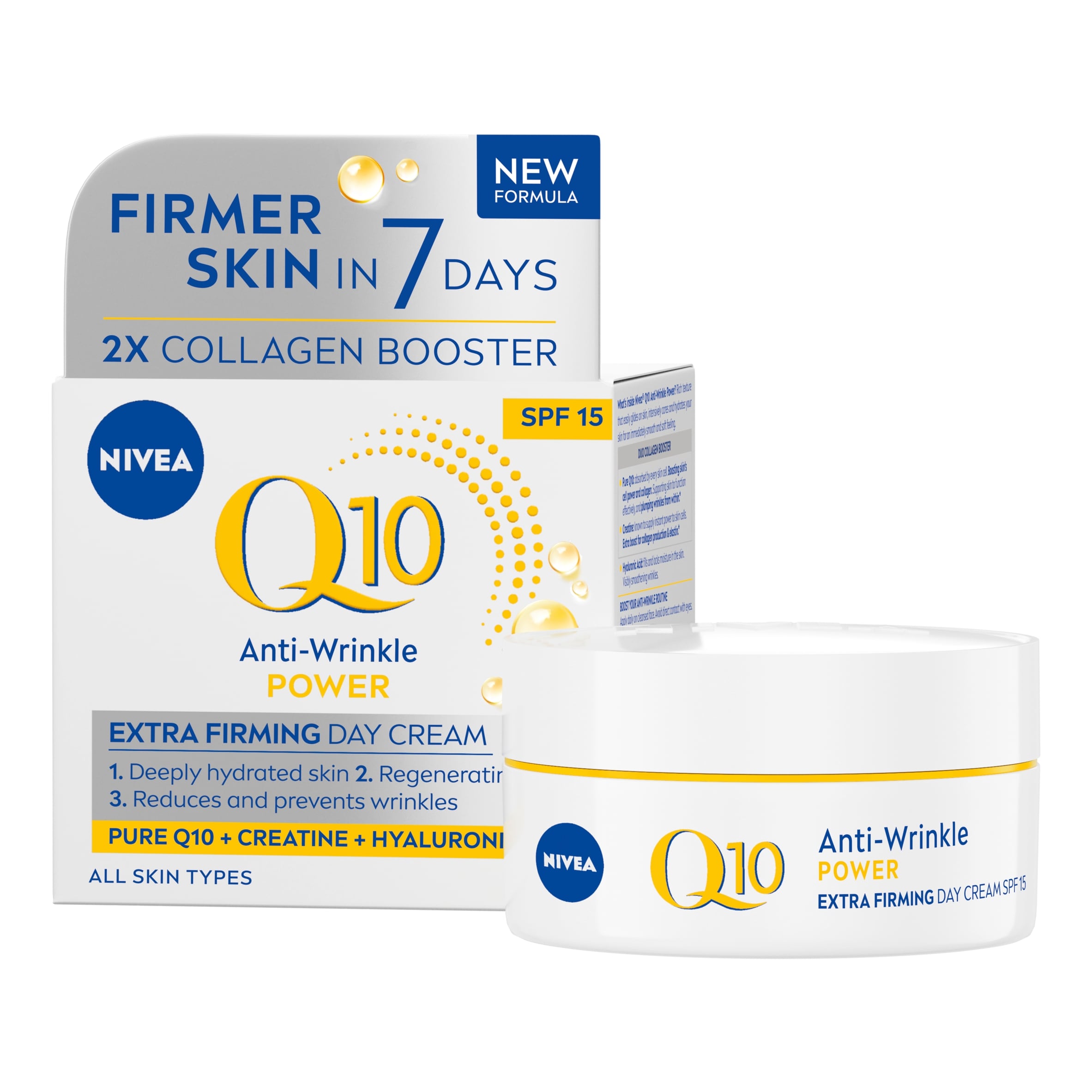 NIVEA Q10 Power Anti-Wrinkle Day Face Cream SPF15