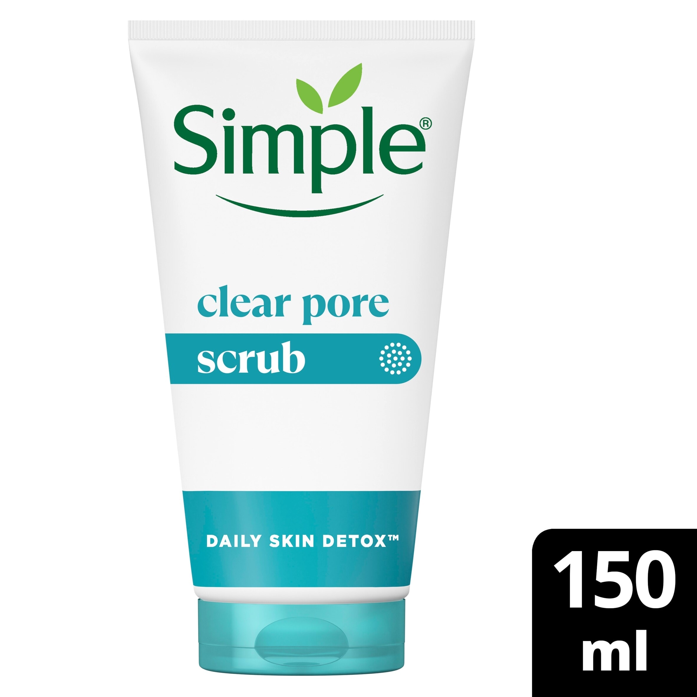 Simple Daily Pore Polish Face Scrub 150Ml