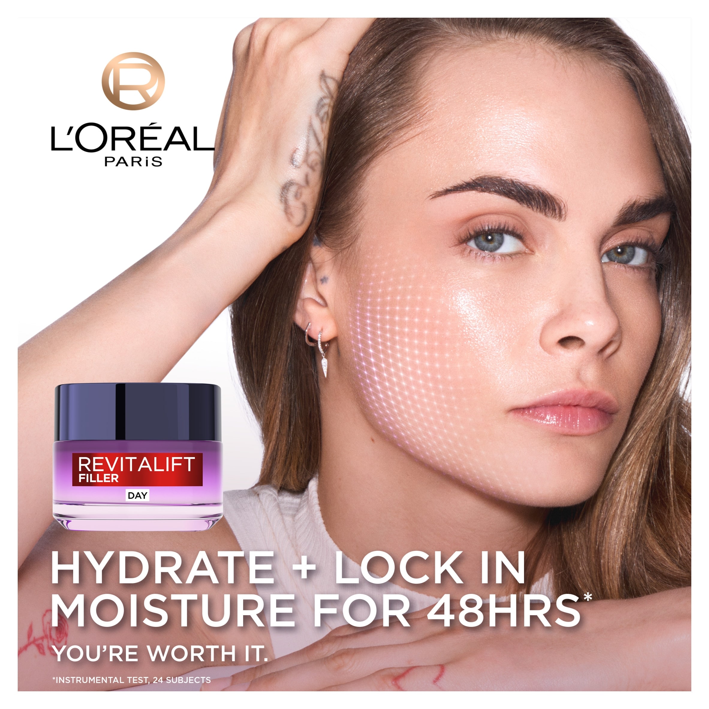 L'oreal Revita Hyaluronic Acid Day Cream 50Ml thumbnail 3
