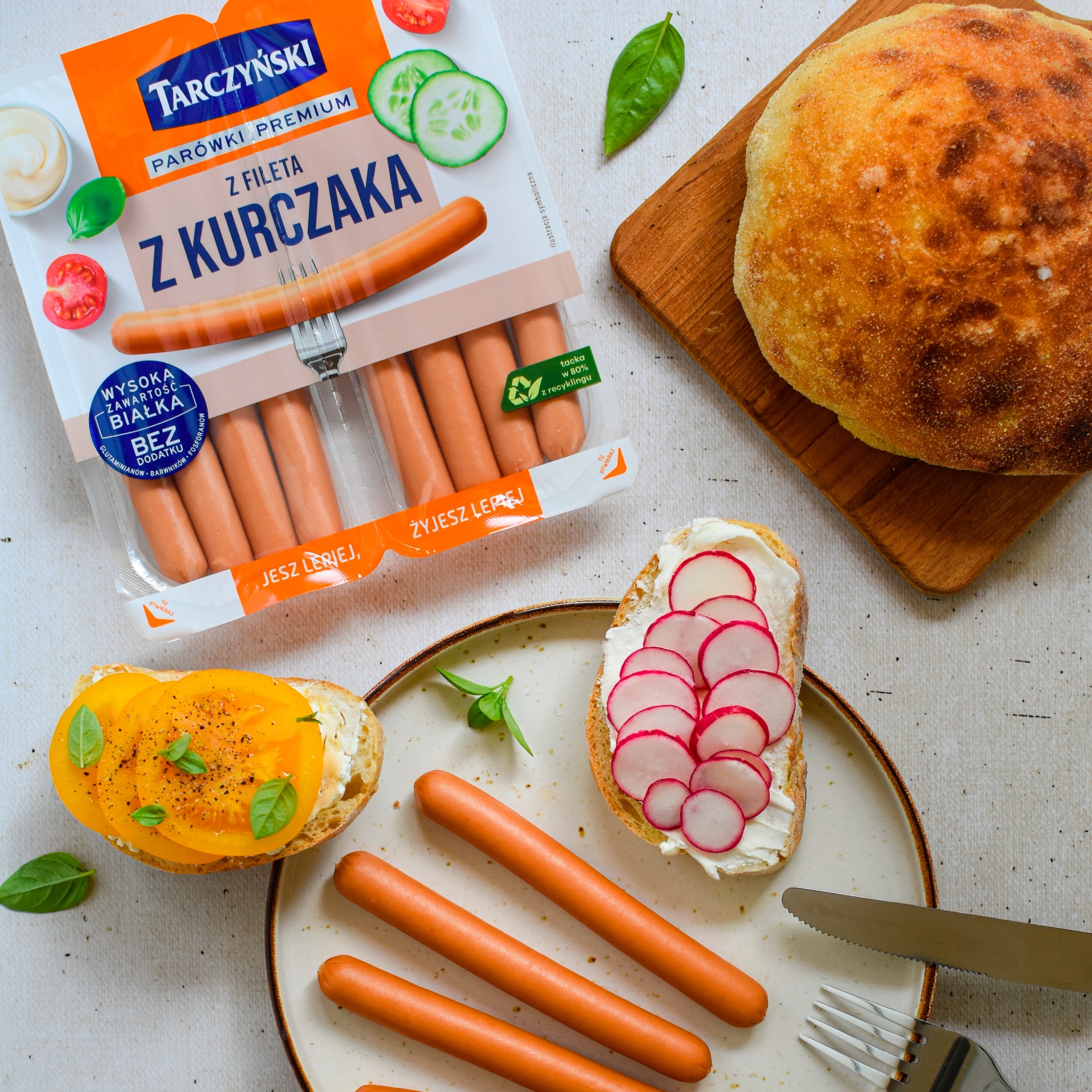 Tarczynski Chicken Hot Dogs 180G thumbnail 2