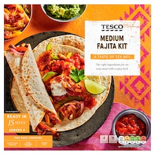 Tesco Medium Fajita Kit 475G