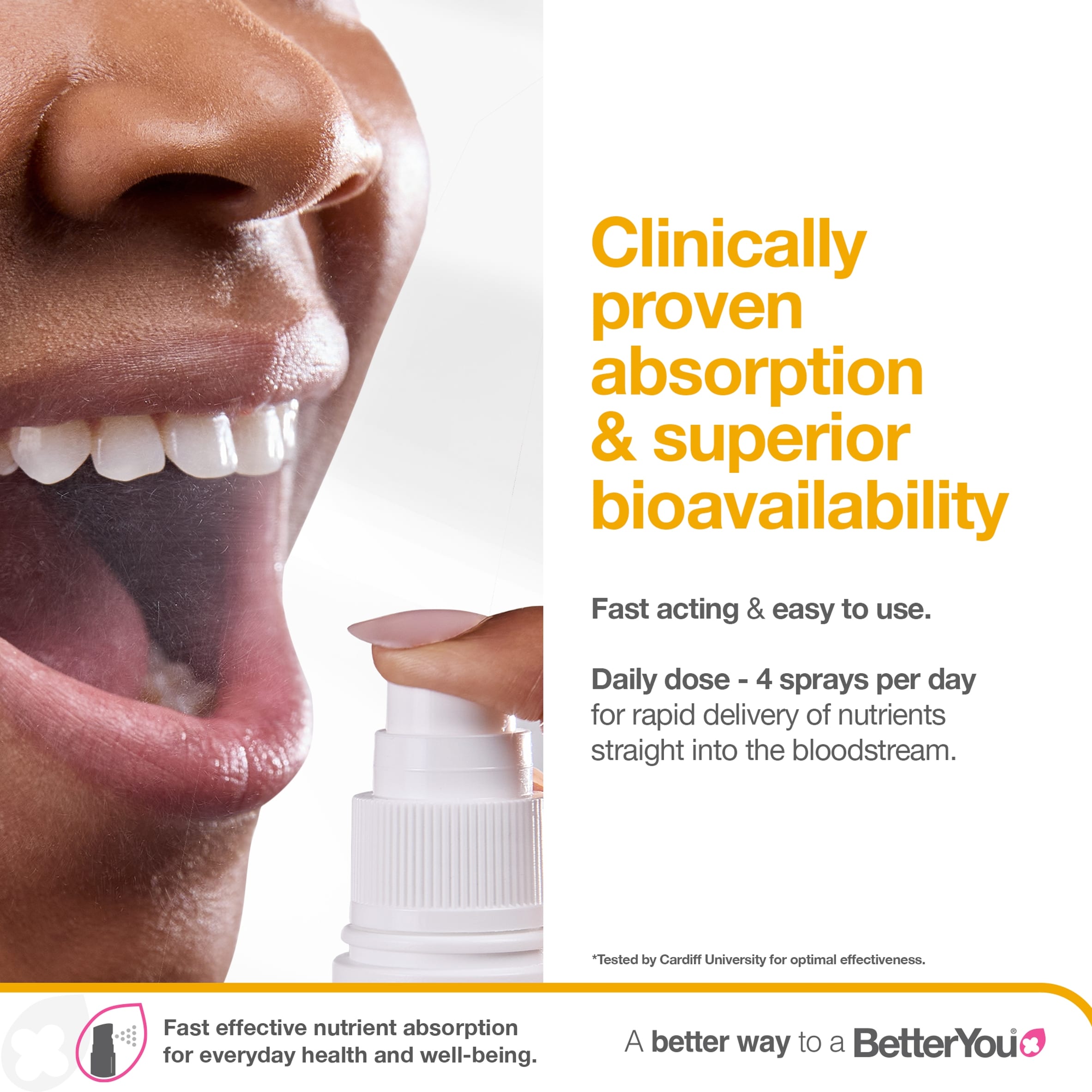 BetterYou B12 Boost Oral Spray 25Ml thumbnail 5