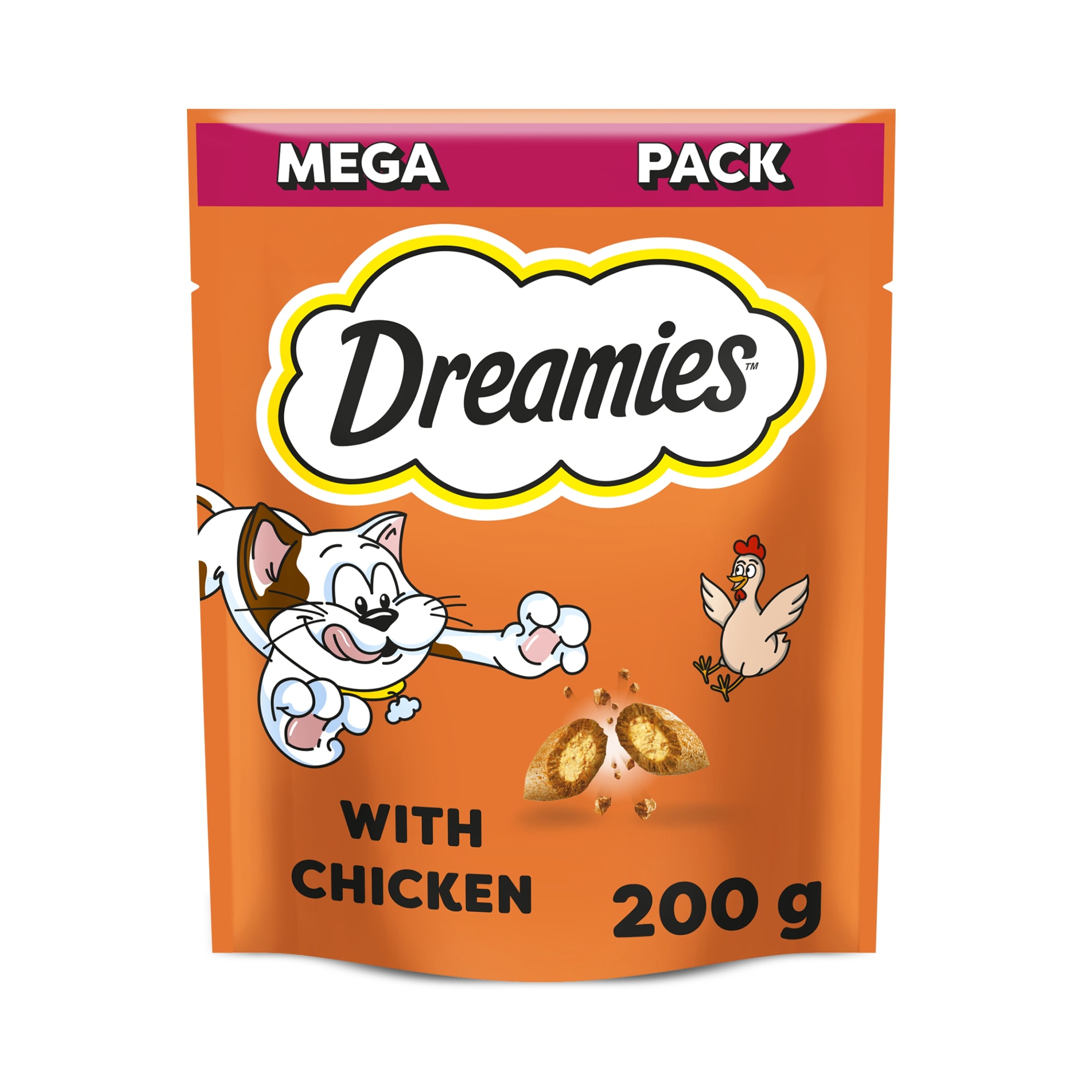 Dreamies with Tasty Chicken 200g