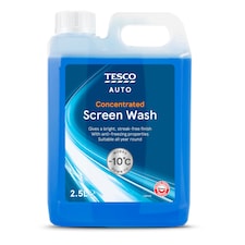 Tesco Concentrated Screen Wash 2.5 Litres