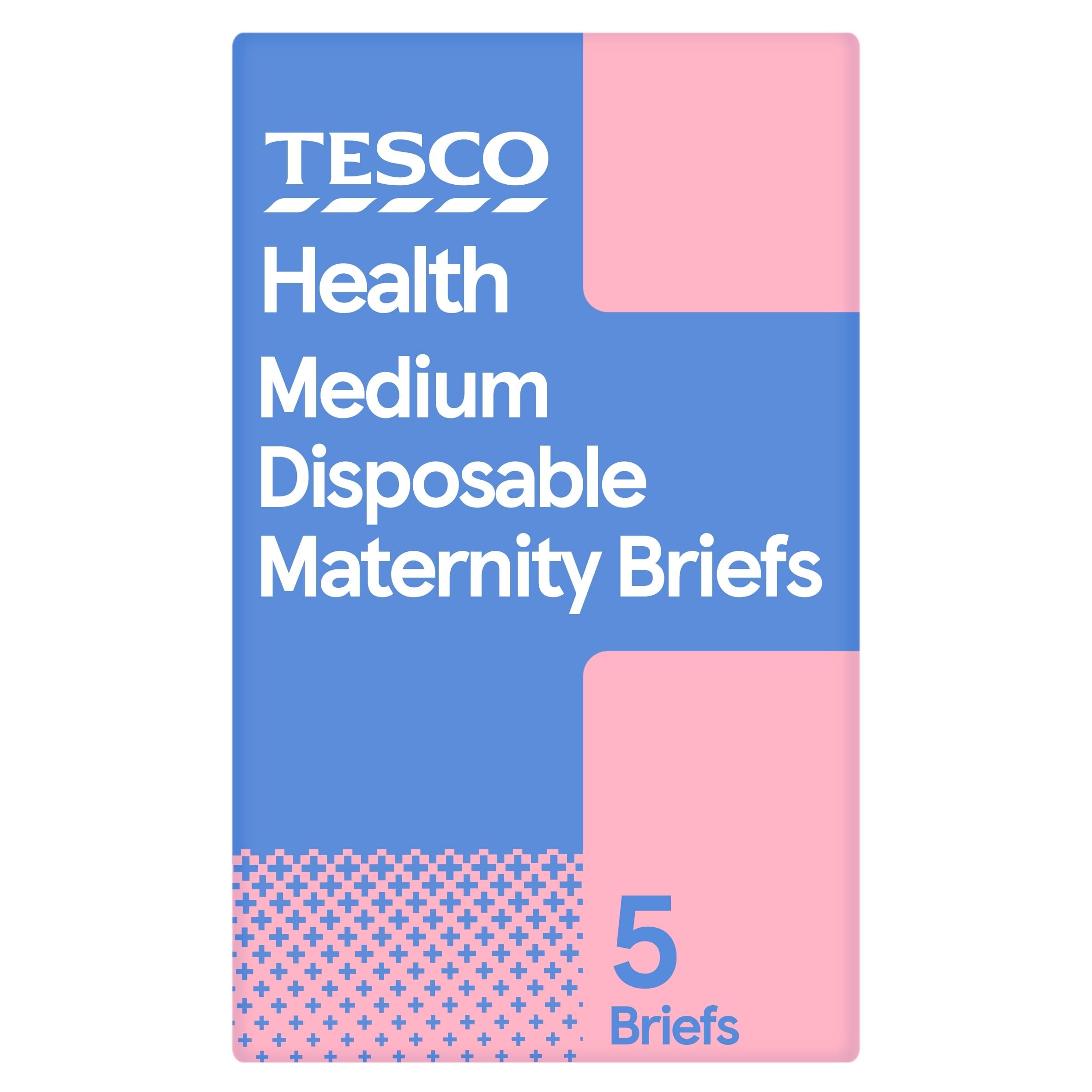 Tesco Medium Maternity Brief 5 Pack