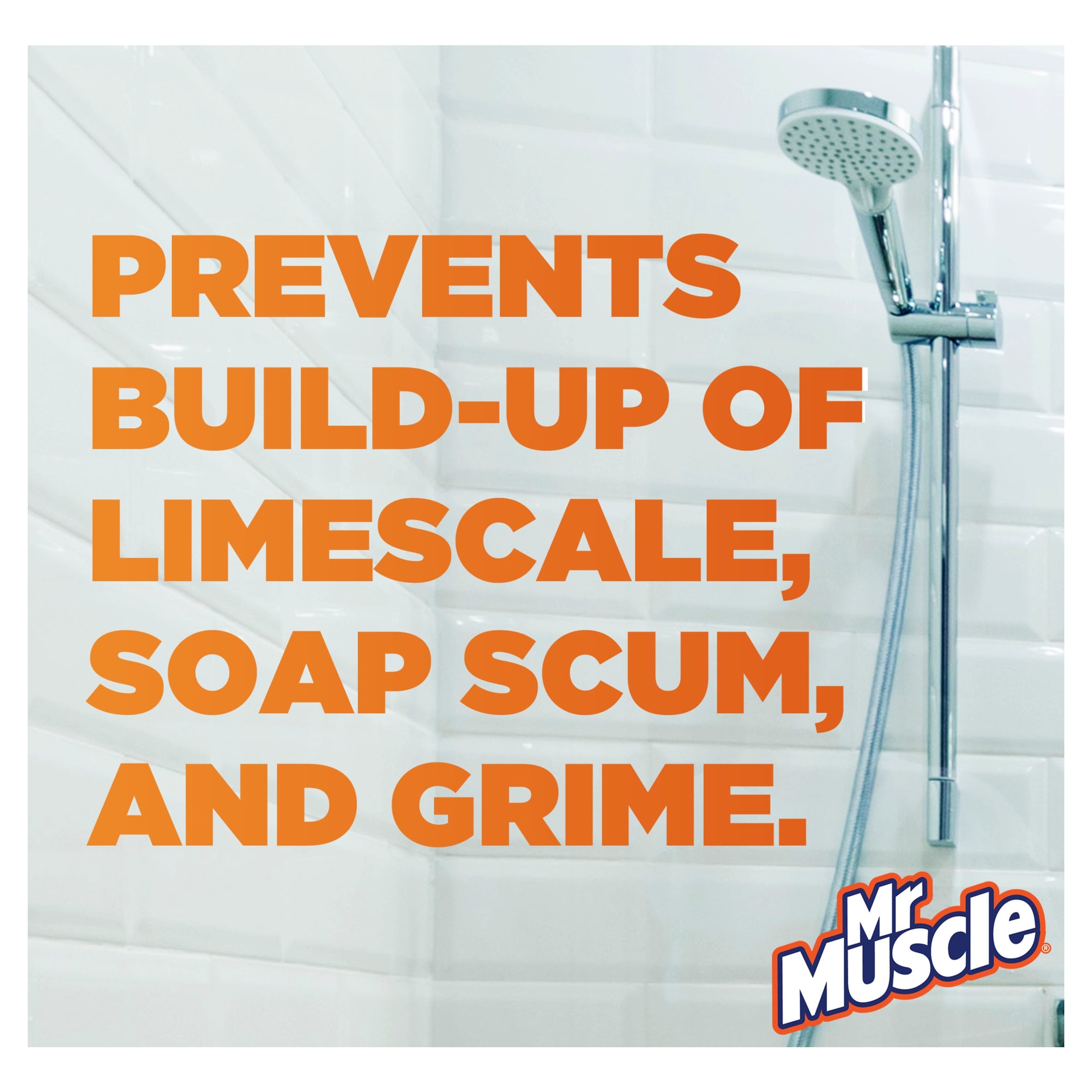 Mr Muscle Platinum Shower Shine 750Ml thumbnail 2