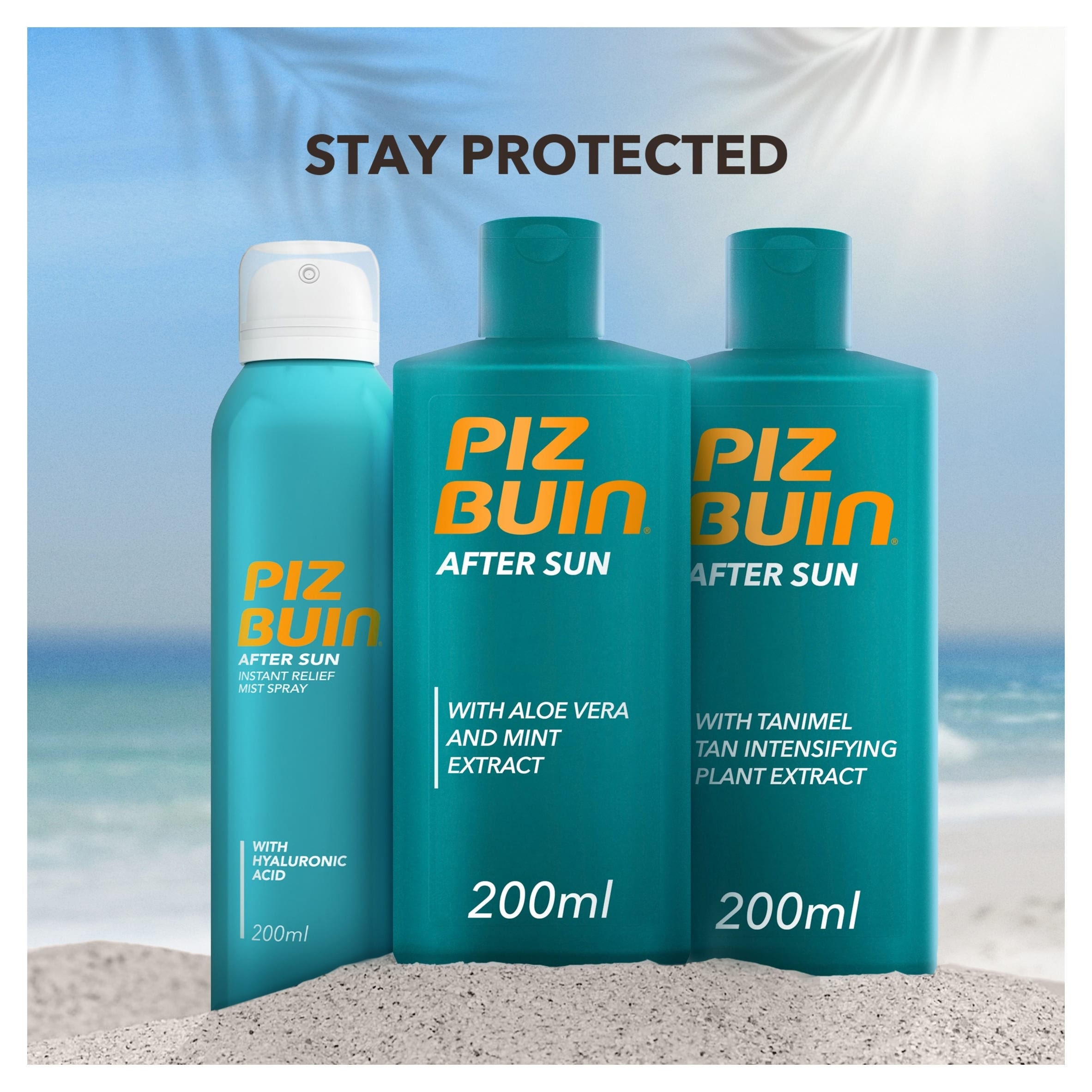 PIZ BUIN After Sun Instant Relief Mist Spray with Hyaluronic Acid 200ml thumbnail 4