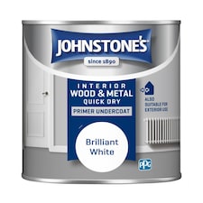 Johnstones Qd Primer Undercoat White 750Ml