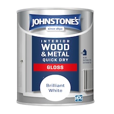 Johnstones Qd Gloss Brilliant White 750Ml
