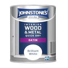 Johnstones Qd Satin Brilliant White 750Ml