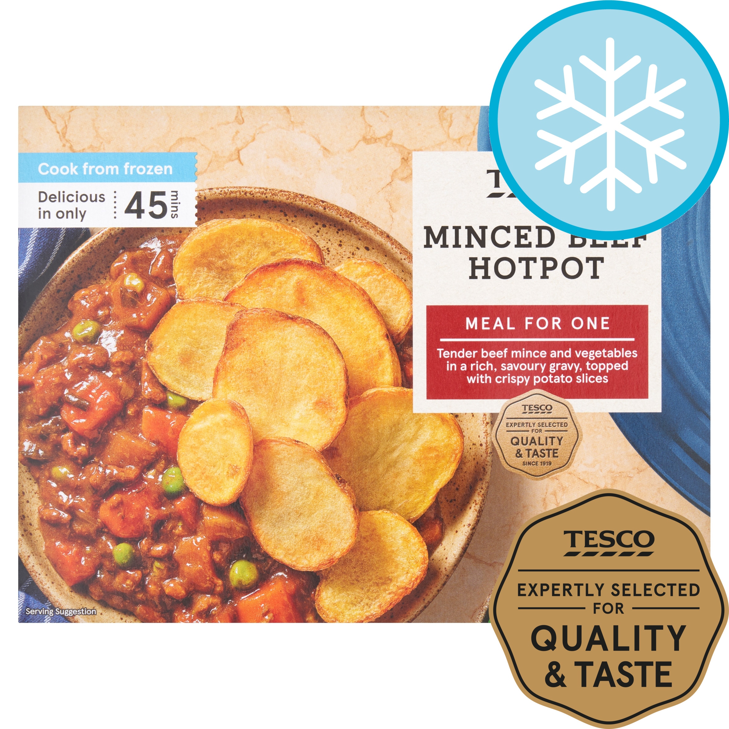 Tesco Minced Beef Hotpot 400G