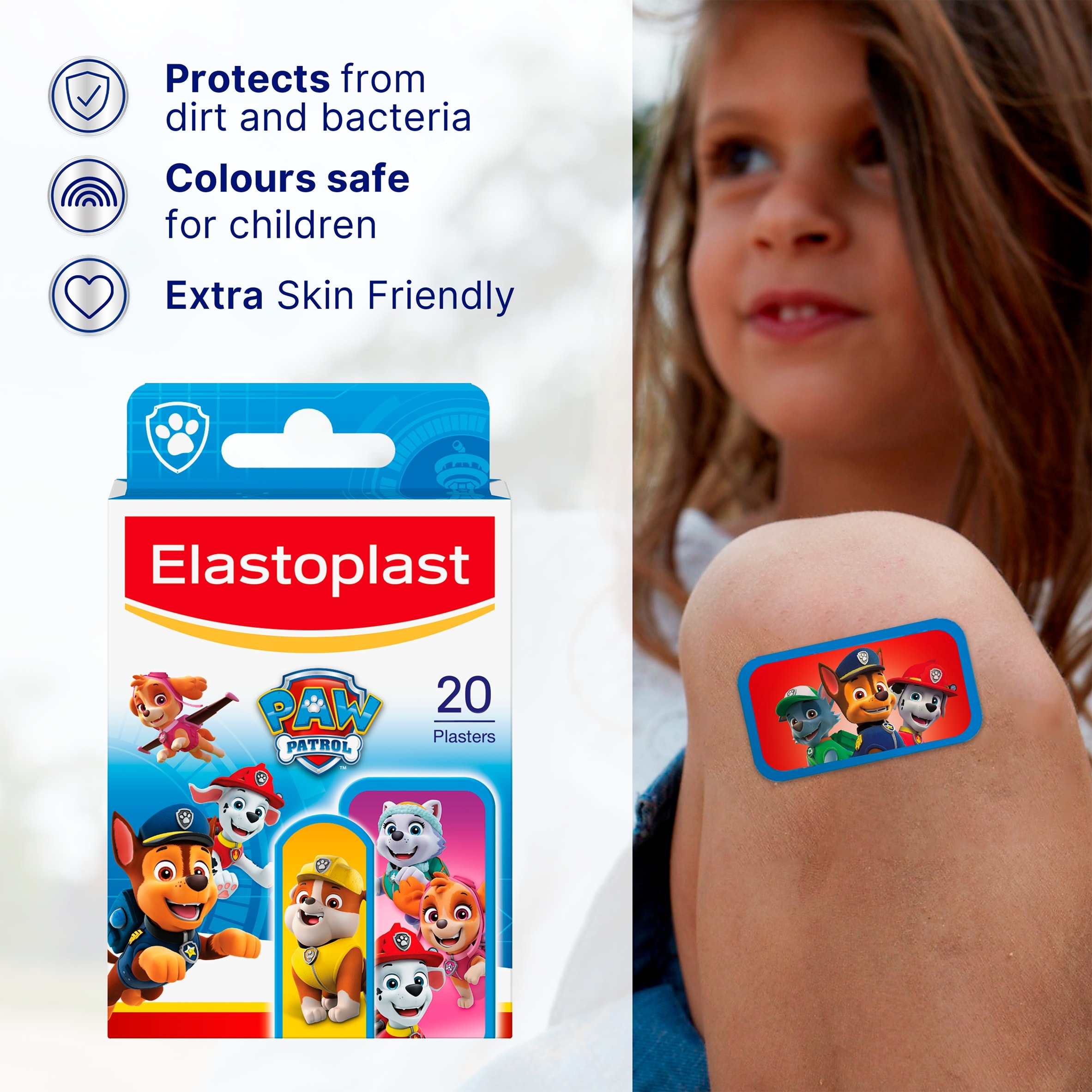 Elastoplast Paw Patrol Plasters 20'S thumbnail 2