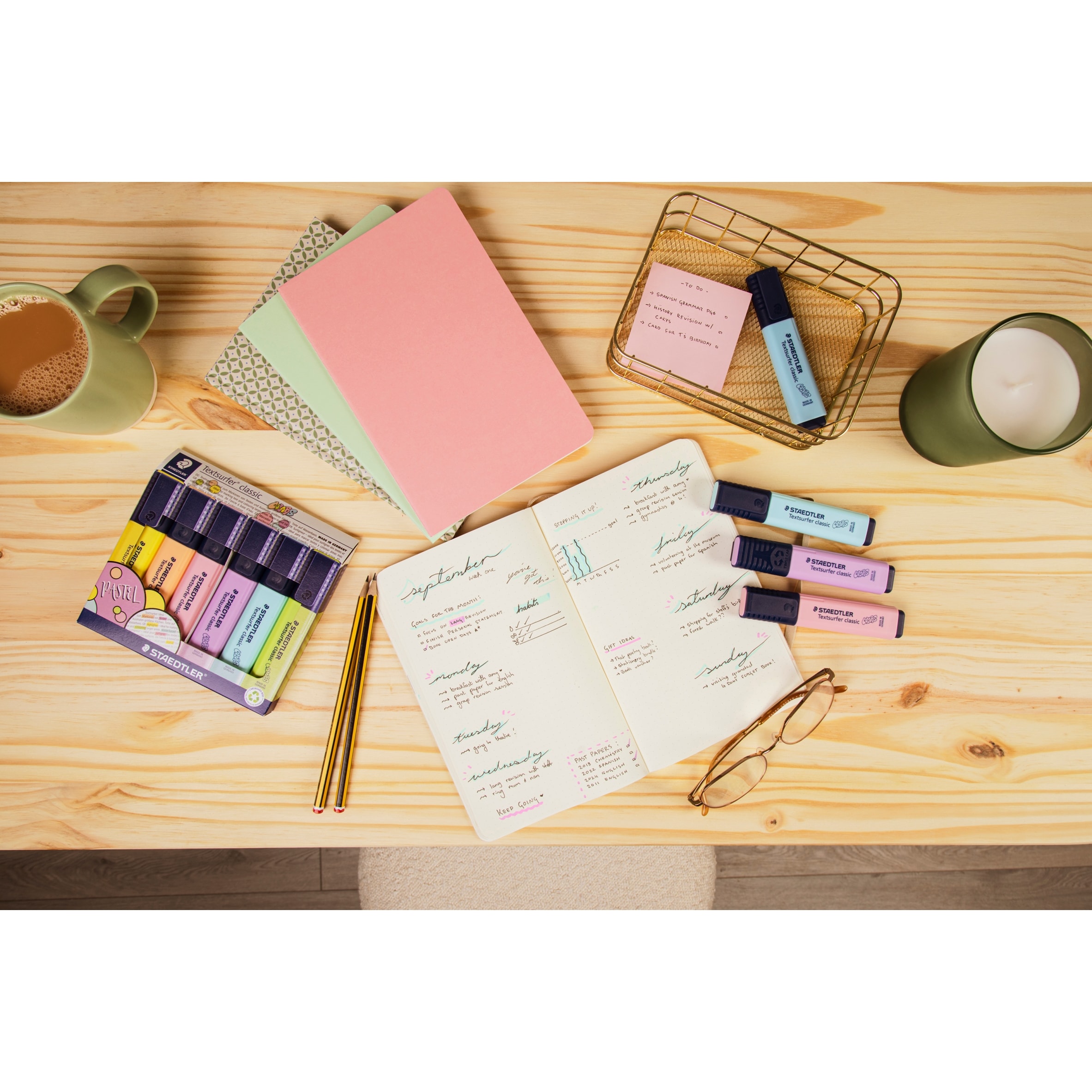 Staedtler Stationery Pastel Highlighters 6 Pack thumbnail 3